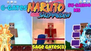 Minecraft Different Mod than Jedy Naruto Mod mcpe 1.19+||Best Anime Mod for mcpe 1.19+