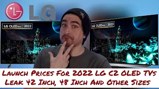 Launch Prices For 2022 LG C2 OLED TVs Leak 42 Inch, 48 Inch And Other Sizes
