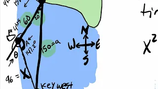 3.3.2 Application of Law of Cosines (Correcting a Navigational Error)