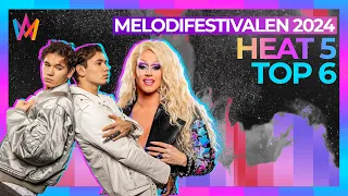 🇸🇪 Melodifestivalen 2024: Heat 5 | My Top 6 | Eurovision 2024 (Sweden)