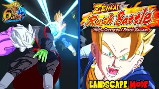 Super Vegito solos Half-Corrupted Fusion Zamasu Floor 30 Zenkai Rush Battle | Dragon Ball Legends