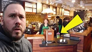 ORDERING A REALLY DISGUSTING STARBUCKS DRINK