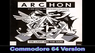 Commodore 64 Game Version of Archon Excellent game - The Light and the Dark