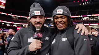 Talanoa Hufanga Asks 49ers Teammates the Hard-Hitting Questions