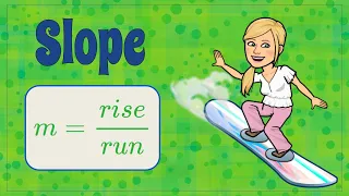 How to Find Slope Using Rise Over Run | 7.RP.A.2 💚