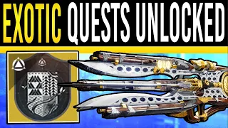 Destiny 2: NEW Exotic Quests Unlocked TODAY! - Everything You Need to Get Them NOW (The Final Shape)