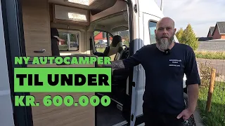 Ny autocamper til under kr. 600.000