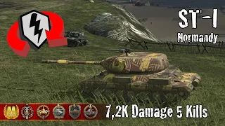 ST-I  |  7,2K Damage 5 Kills  |  WoT Blitz Replays