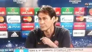 RUDI GARCIA IMPAZZISCE IN DIRETTA