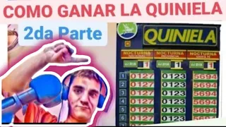 COMO GANAR LA QUINIELA! Nuevos Trucos/Como saber que número va a salir