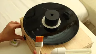 DIY vinyl washing machine  自制黑膠洗碟機