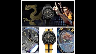 Часы SEIKO - Bruce Lee & Exit of the Dragon (Mod.) В честь 55 летия Модели и Брюса Ли!