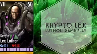Injustice Gods Among Us Krypto Lex Luthor Gameplay Elite VII