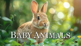 Cute Baby Animals - Relaxing Music Healing Stress, Anxiety and depressive conditions