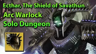 Solo Dungeon Boss "Ecthar, The Shield of Savathun" - Arc Warlock - Ghosts of the Deep