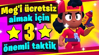 ÜCRETSİZ MEG ALMAK İÇİN 3 ÖNEMLİ TAKTİK - Brawl Stars Yeni Güncelleme