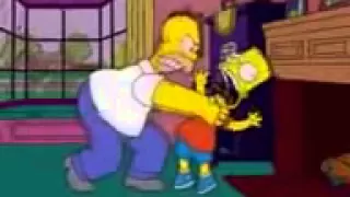 The Simpsons moments: Homer strangles Bart