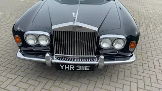 Rare early RHD 1967 Rolls-Royce silver shadow 2 door saloon FHC