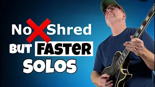 HOW TO PLAY FASTER Blues Rock Lead Guitar