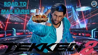 Claudio Road To Max Rank! #1 | Tekken 8