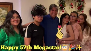 Sharon Cuneta ganito SINALUBONG ang kanyang 57th Birthday w/ KC Concepcion, Kiko Pangilinan & kids!💞