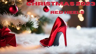 Red heels: Embrace the spirit of Christmas #fashion #heels #luxury #shoelover #inspiration #sandals