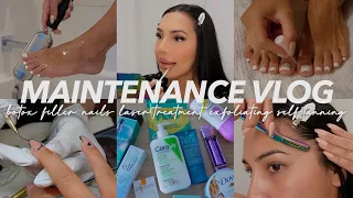 BEAUTY MAINTENANCE ROUTINE | self care, nails, botox, lip filler, laser treatment, skin & body care