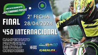 FINAL COMPLETA 450cc Internacional - POSSE 2024 - Fecha 2 - Campeonato Provincial Cordobés - 28/04