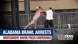 Alabama Riverfront Brawl Arrests Update | Live Press Conference from Montgomery, AL | #HeyJB Live