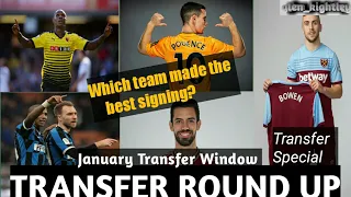 January 2020 Transfer Window Recap | All the Premier League team's new signings
