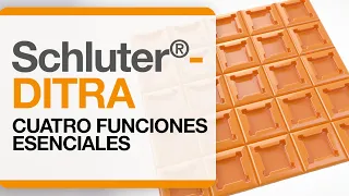 Schluter®-DITRA: Cuatro funciones esenciales