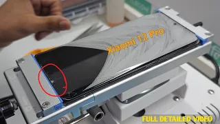 Xiaomi 12 Pro Broken Display Glass Replacement || Full Detailed Video ||Qaswa Telecom