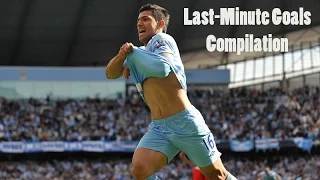 Football LAST-MINUTE GOALS Compilation