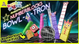 Numberblocks 1-10 BOWLING! V1.0 Numberblock 18, 49, 52 and More