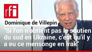 Irak 2003, Ukraine 2022, deux conflits provoqués sous de faux prétextes • RFI