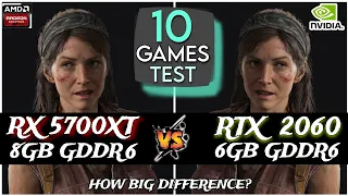 RX 5700 xt vs RTX 2060 | 10 Games Test | Which Is Powerful ?