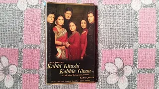 Kabhi Khushi Kabhie Gham (2001) Master Audio Cassette Review ❤️