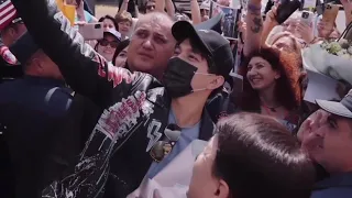 Dimash posted arriving in Armenia