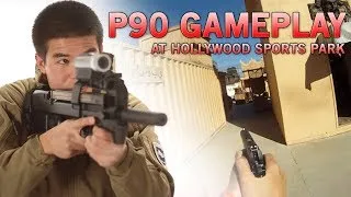 Airsoft Action with FN Herstal P90 & Blackwater 1911 at HSP - Airsoft GI