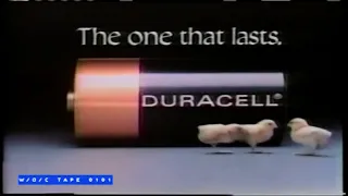 Duracell Batteries Commercial Compilation - 1990