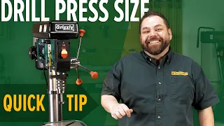 Drill Press Sizing Made Easy