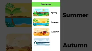 Seasons #viral #fyp #learnenglish