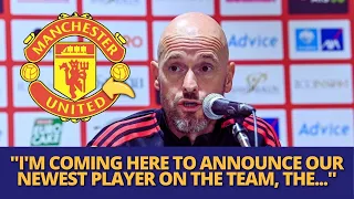 NOW! TEN HAG TAKES EVERYONE BY SURPRISE AND ANNOUNCES NEW PLAYER TO THE FIRST TEAM! MAN UNITED NEWS