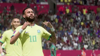 Brazil vs Cameroon - FIFA World Cup 2022 - Group Stage Full Match 12/2 (FIFA 23 Sim)