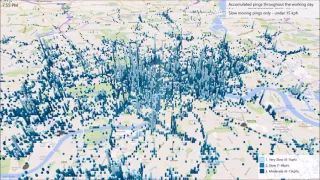 London is moving!!  GeoUniq tech at work