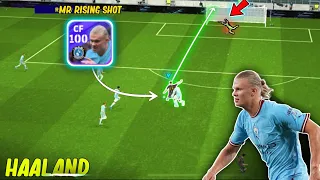 Let's welcome king HAALAND 100 rate phenomenal finisher - Efootball 24 mobile