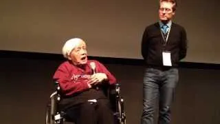Grace Lee Boggs at the DOCNYC NY premiere of American Revolutionary q&A