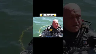 Diver Reacting To Finding A Body… #trending #scary