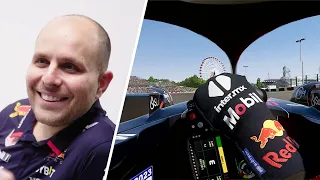 Max Plays F1 23 With His Race Engineer! | Oracle Virtual Laps