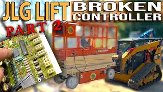 Can this JLG Lift be fixed? Broken Controller Board Plus Hydraulic Repairs - Part 2 of 2